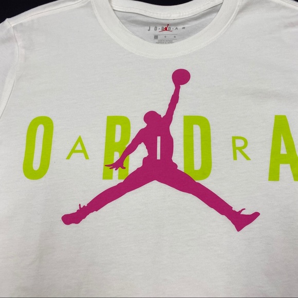 JORDAN MJ SPORT DNA Men’s White T-Shirt Large - Picture 2 of 8